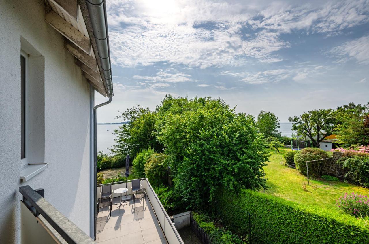 Ferienwohnung Hafenliebe, Villa Vilmblick Mit Meerblick Lauterbach  Eksteriør bilde