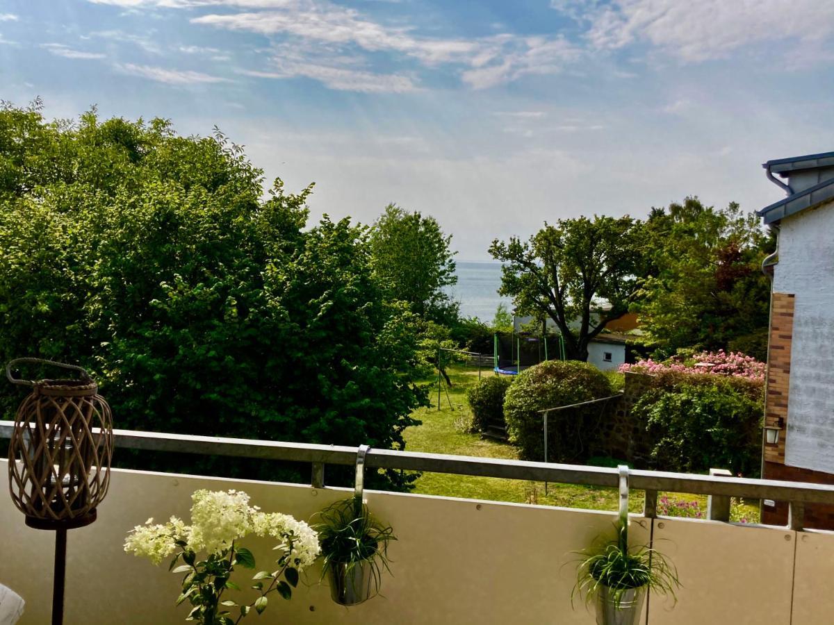 Ferienwohnung Hafenliebe, Villa Vilmblick Mit Meerblick Lauterbach  Eksteriør bilde