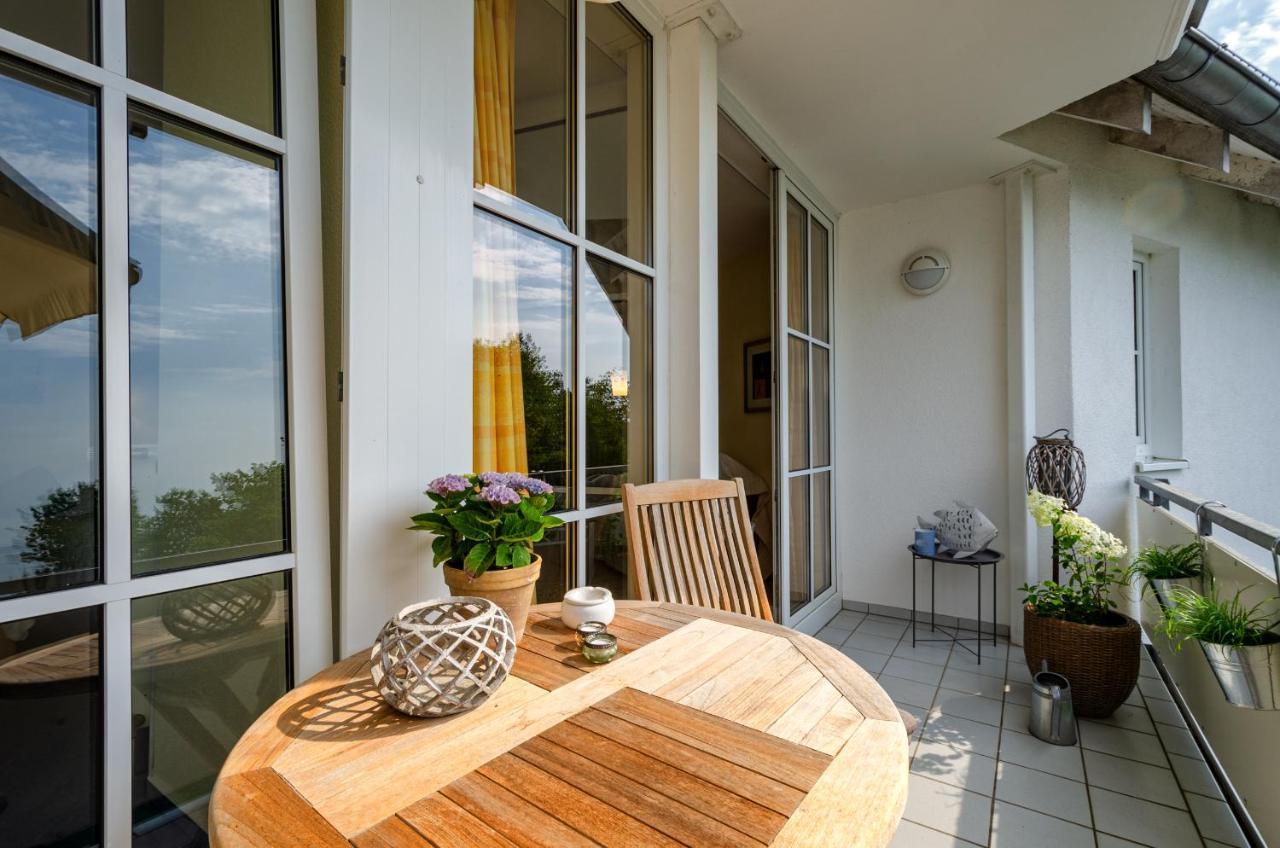 Ferienwohnung Hafenliebe, Villa Vilmblick Mit Meerblick Lauterbach  Eksteriør bilde